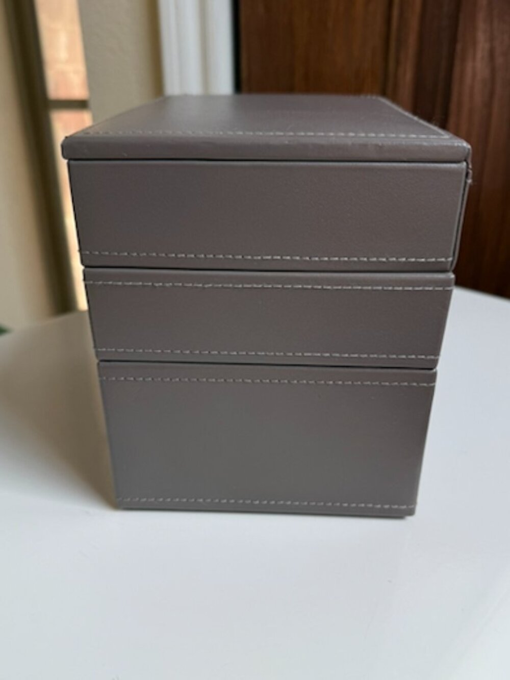 Stackers Mini Jewelry Box - Mink - Picture 2 of 10